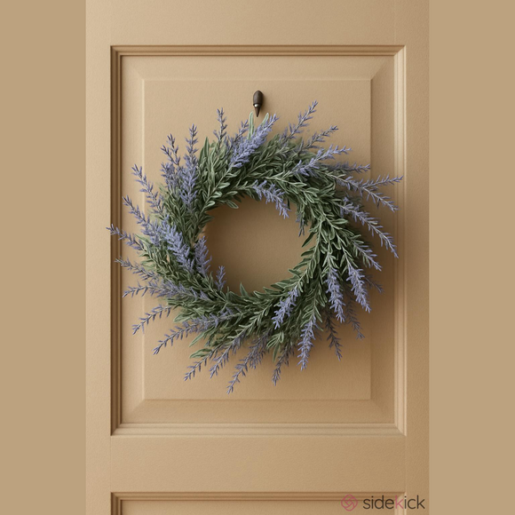 Other - Mini Artificial Lavender Wreath Farmhouse Home Decor
